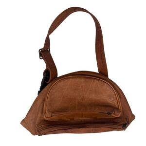 Ellington Original Rucksack Co Seattle Brown Leather Fanny Pack Waist Bag
VTG